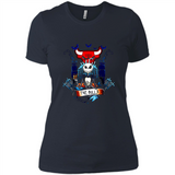 Chicago Bulls Halloween The Nightmare Before Christmas - Ladies' Boyfriend T-Shirt