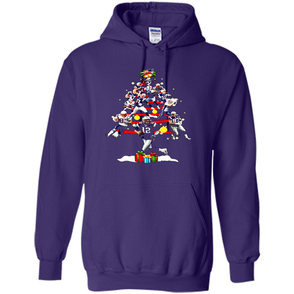NEW ENGLAND PATRIOTS PLAYERS CHRISTMAS TREE PINGPONG
