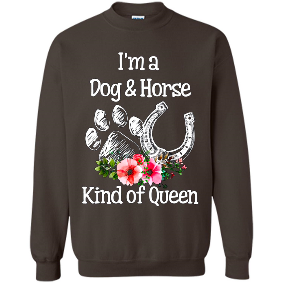 I'm A Dog & Horse Shirt Animal Lover Gift