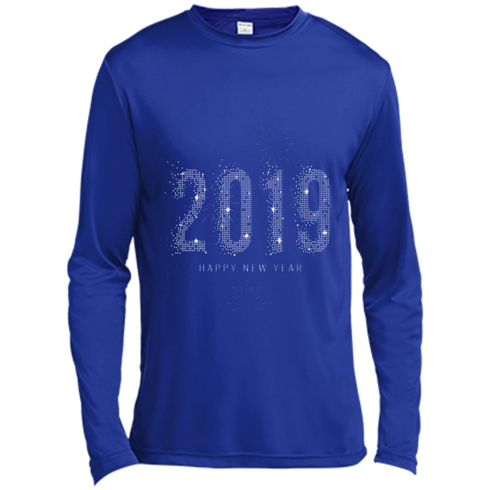 Happy New Year 2019 Sparkle Firework PINGPONG