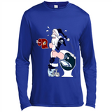 Los Angeles Rams Toilet Santa Claus PINGPONG
