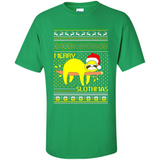 Merry Slothmas Sloth Christmas Sweater PINGPONG - Shirt