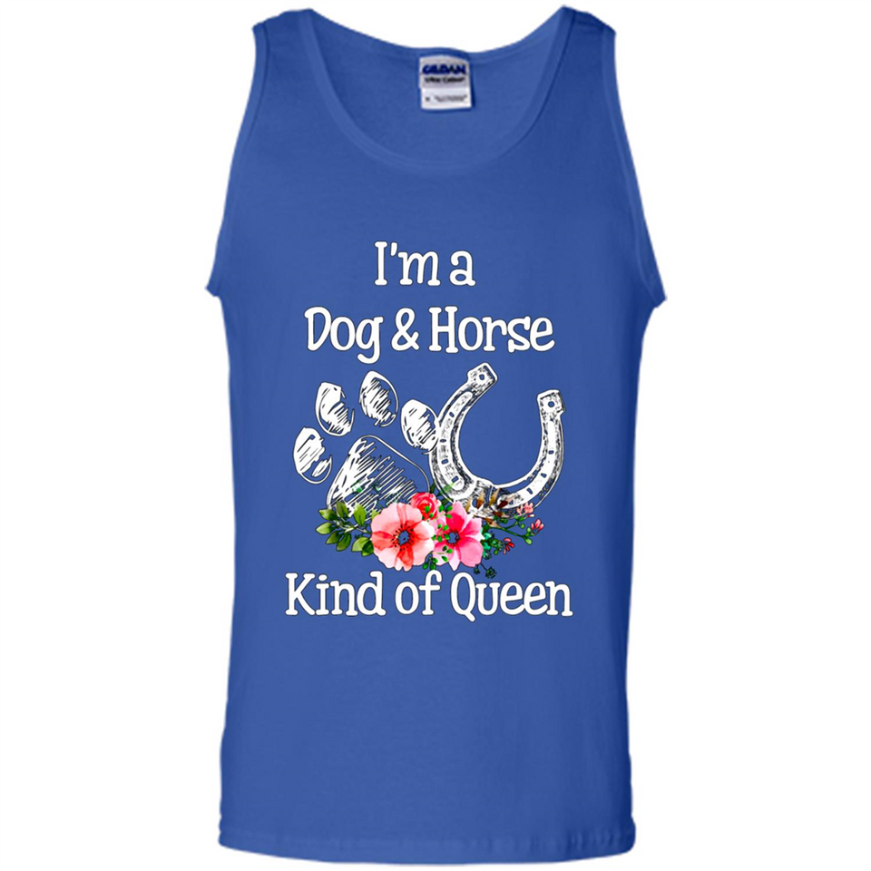 I'm A Dog & Horse Shirt Animal Lover Gift