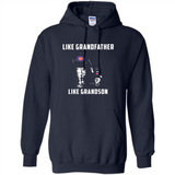 Chicago Cubs GrandFather Like GrandSon - Hoodie