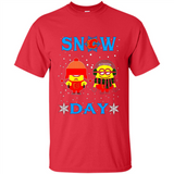 Snow Day Shirt For Calgary Flames Vs Minion Fans pingpong