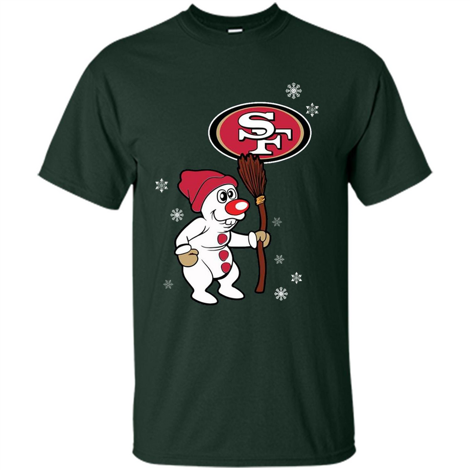 San Francisco 49ers Snowman