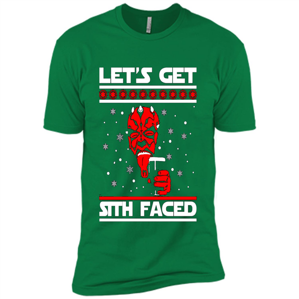 Let’s get sith faced Christmas sweatshirt PINGPONG