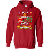 Let's Bake Stuff Drink Hot Cocoa Hallmark-Christmas Movies Sweatshirt PINGPONG