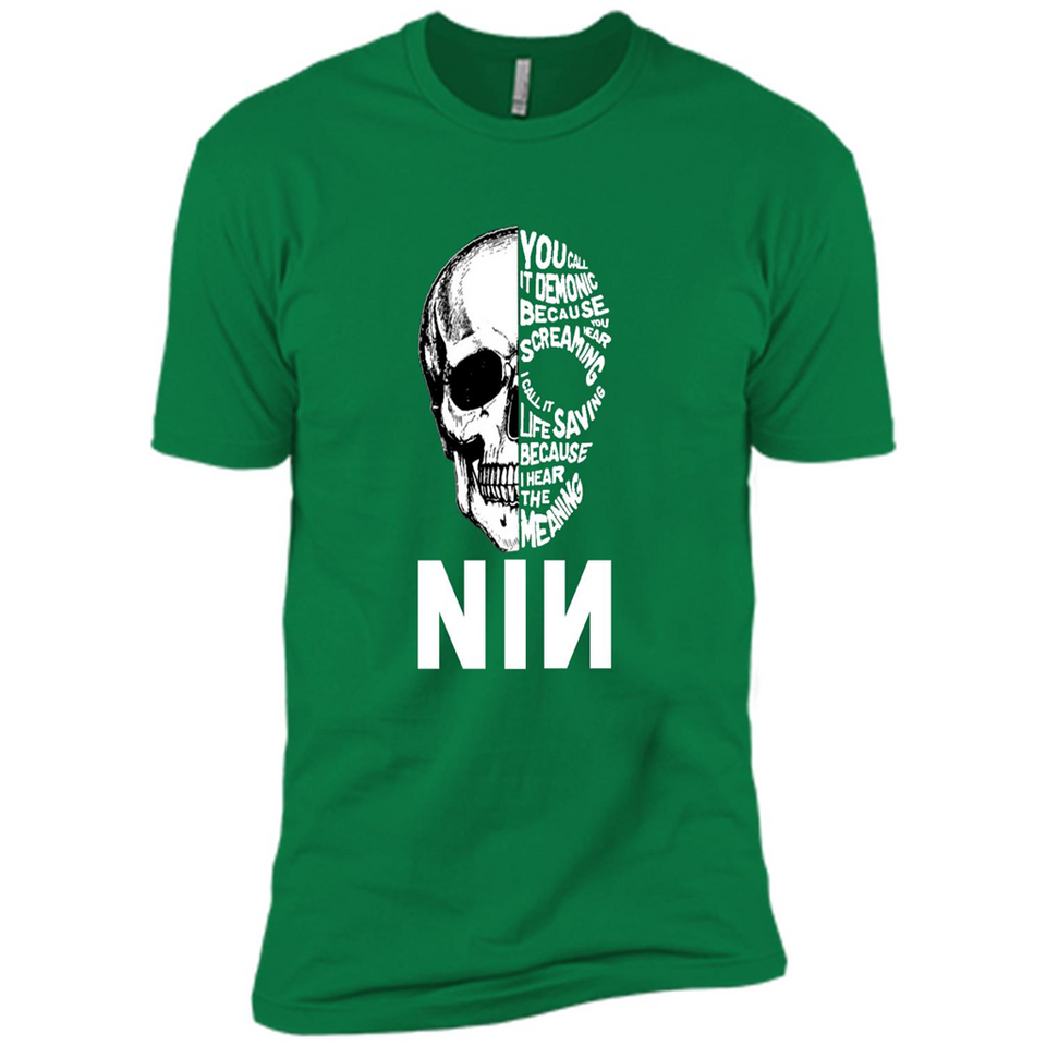you call it demonic because you hear the screaming NIN