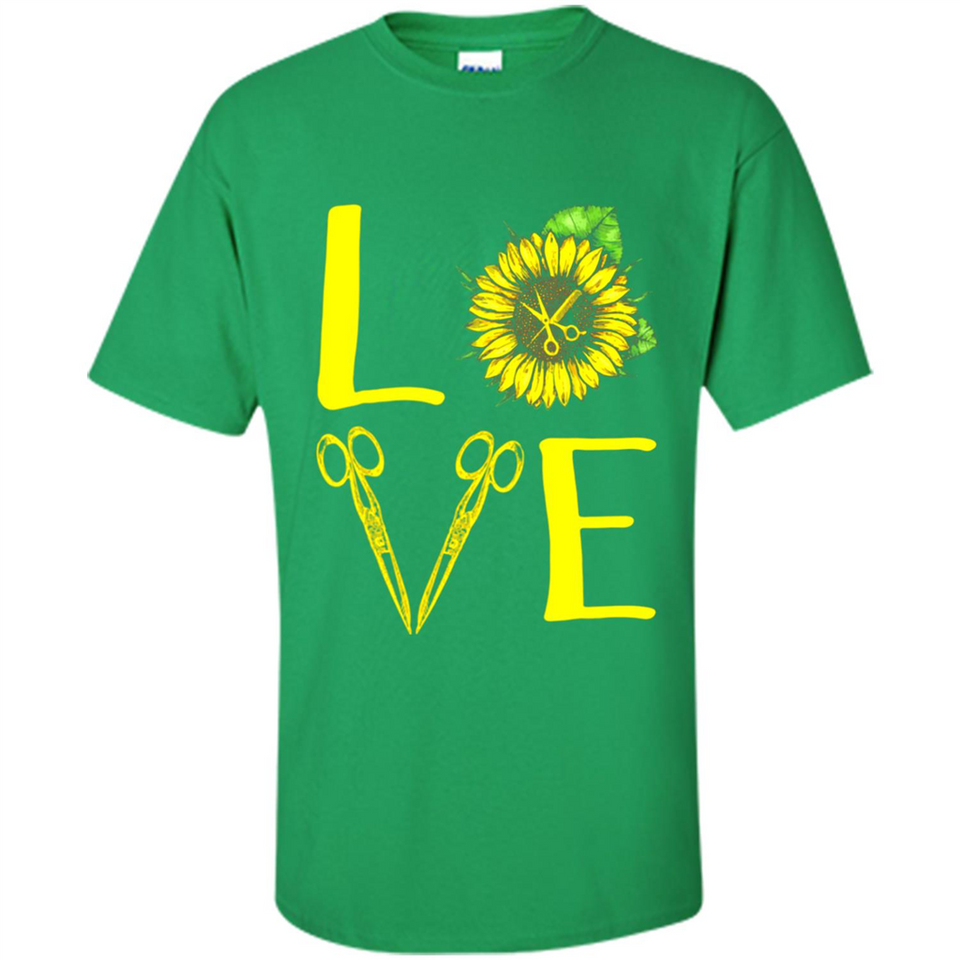 Hair Stylist Love Sunflower Scissors PING PONG