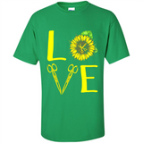 Hair Stylist Love Sunflower Scissors PING PONG