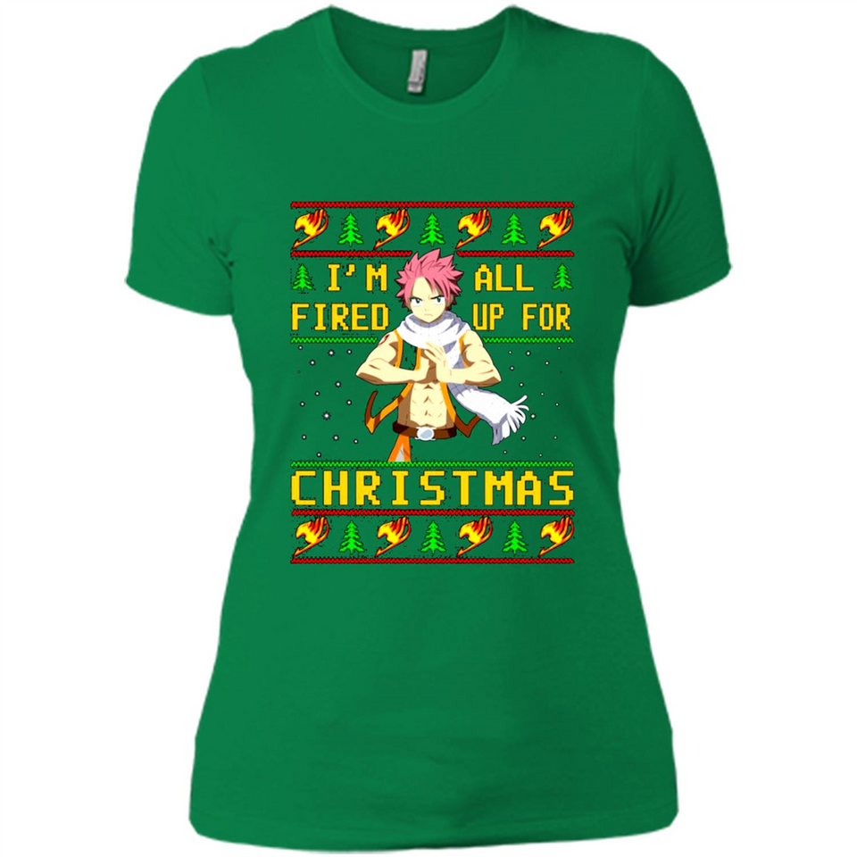 Natsu I’m all fired up for Christmas ugly sweatshirt PINGPONG