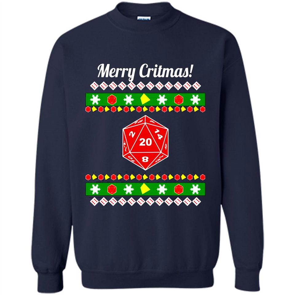 Merry Critmas ugly sweater PINGPONG