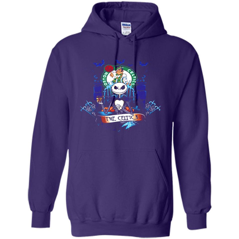 Boston Celtics Halloween The Nightmare Before Christmas - Hoodie