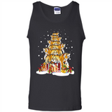 Tiger Christmas Tree Funny Merry Christmas - Tank Top