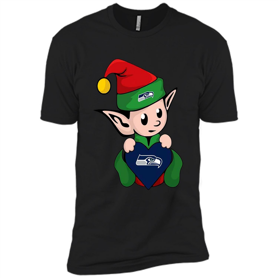 Seattle Seahawks ELF Elves Grinch Santa Claus