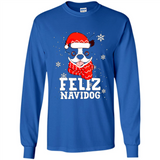 Feliz Navidog Boston Terrier Dog Ugly Xmas Sweater PING PONG