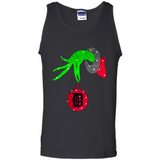 GRINCH HAND HOLDING DETROIT TIGERS GLITTER CHRISTMAS PINGPONG