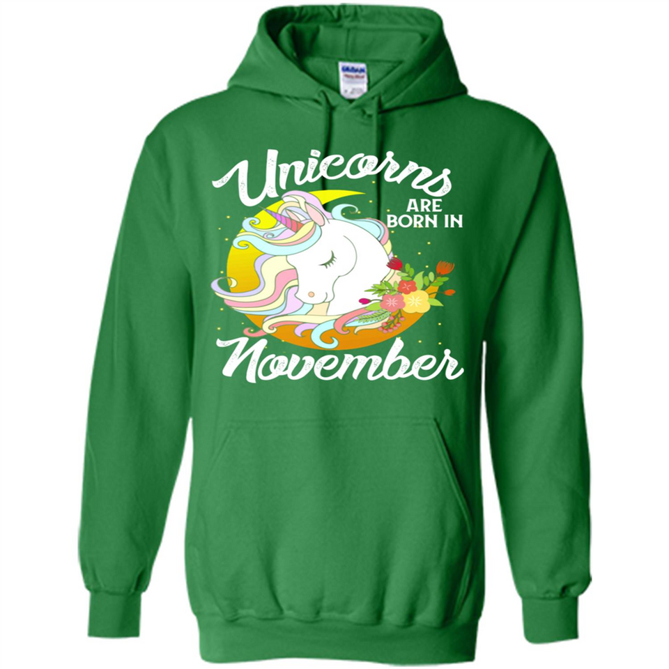 Unicorns Are Born In November Magical Rainbow