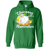 Unicorns Are Born In November Magical Rainbow