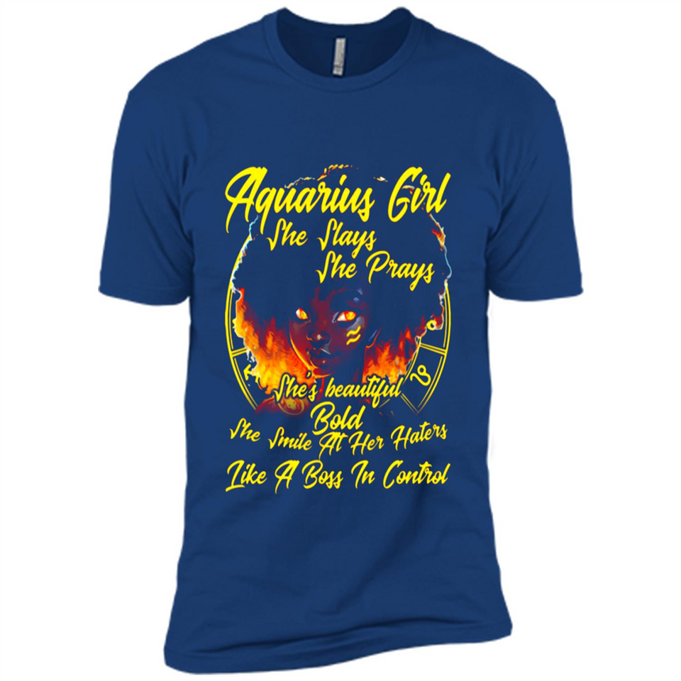 Aquarius Girl She Slays She Prays Zodiac Sign PINGPONG