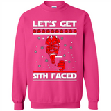 Let’s get sith faced Christmas sweatshirt PINGPONG
