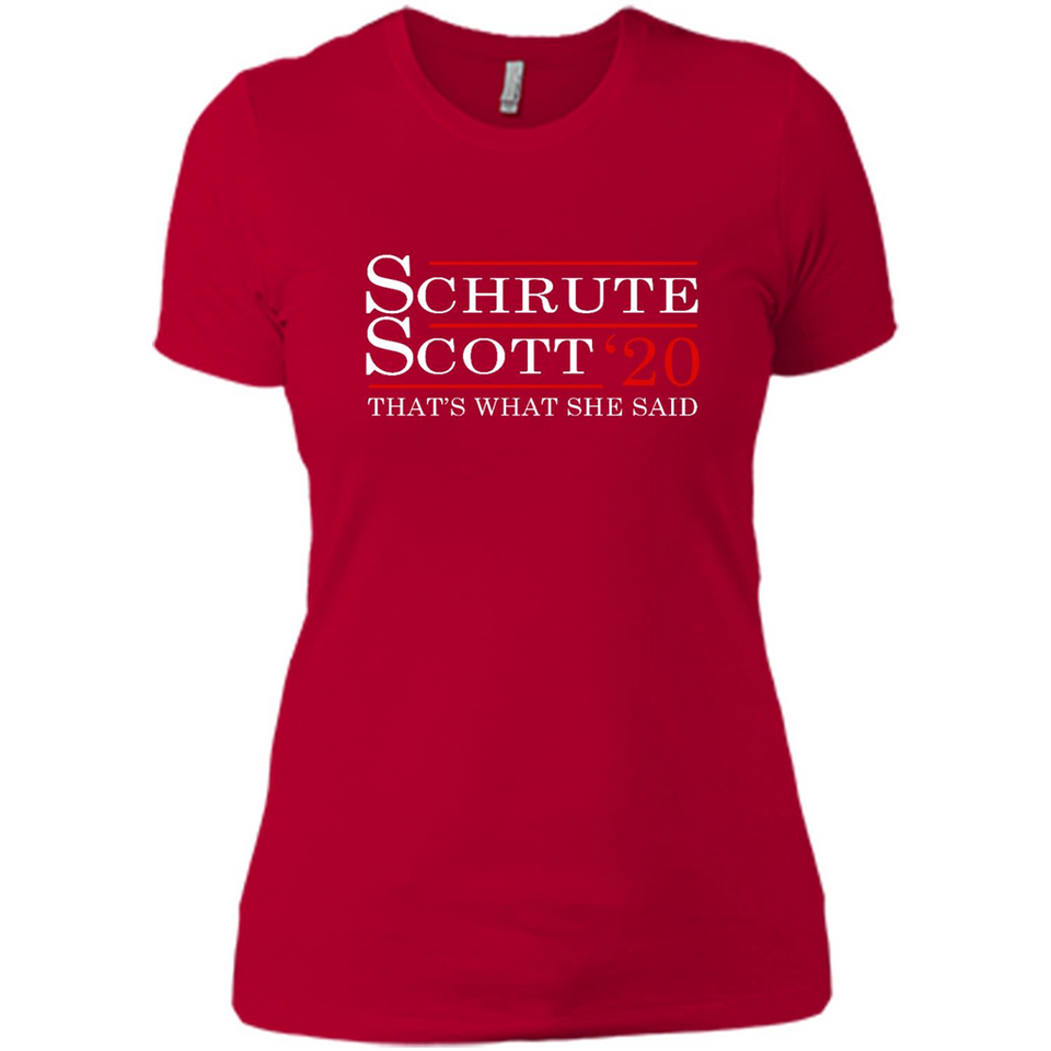 Schrute Scott 2020 That's What She Said