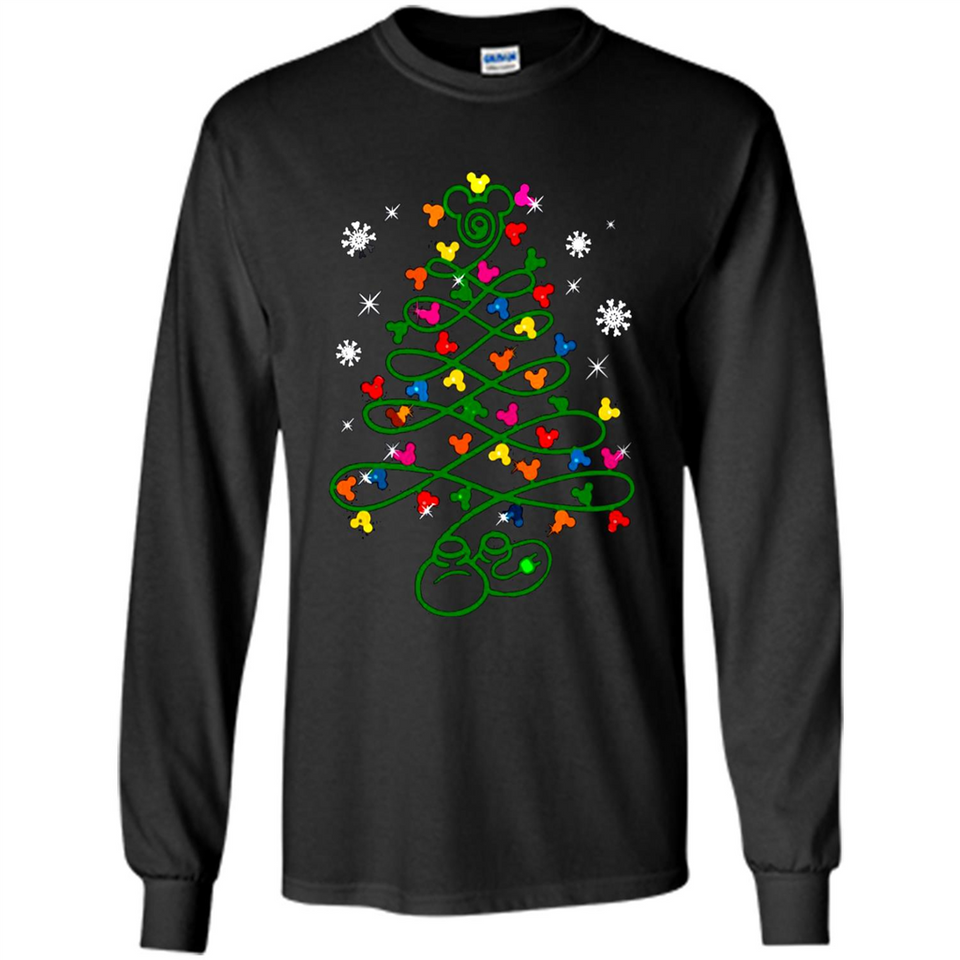 Mickey Mouse Christmas Tree ugly sweater PINGPONG