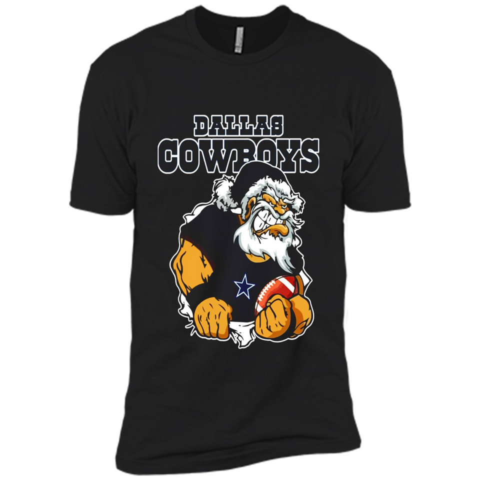 Grumpy Santa Claus Dallas Cowboys Football Team PINGPONG