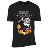 Grumpy Santa Claus Dallas Cowboys Football Team PINGPONG