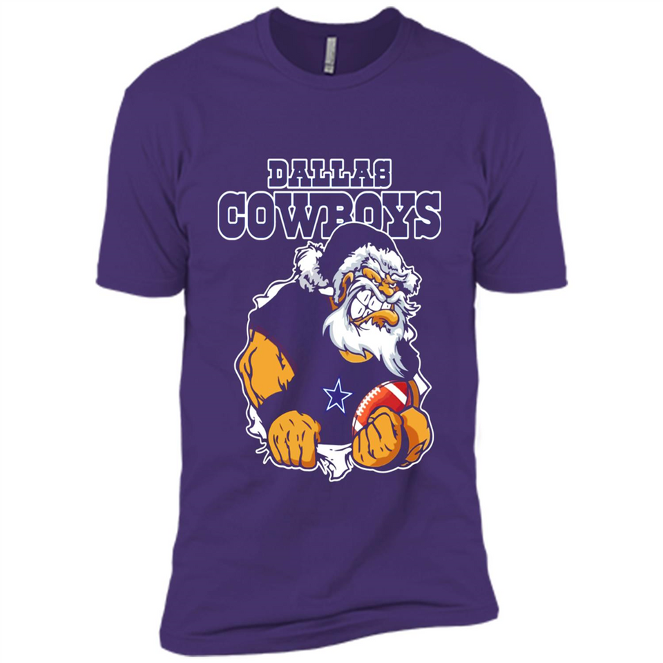 Grumpy Santa Claus Dallas Cowboys Football Team PINGPONG