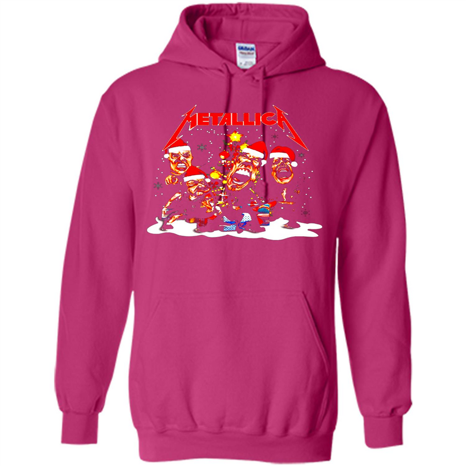 Metallica christmas sweatshirt hoodie long PINGPONG - Hoodie