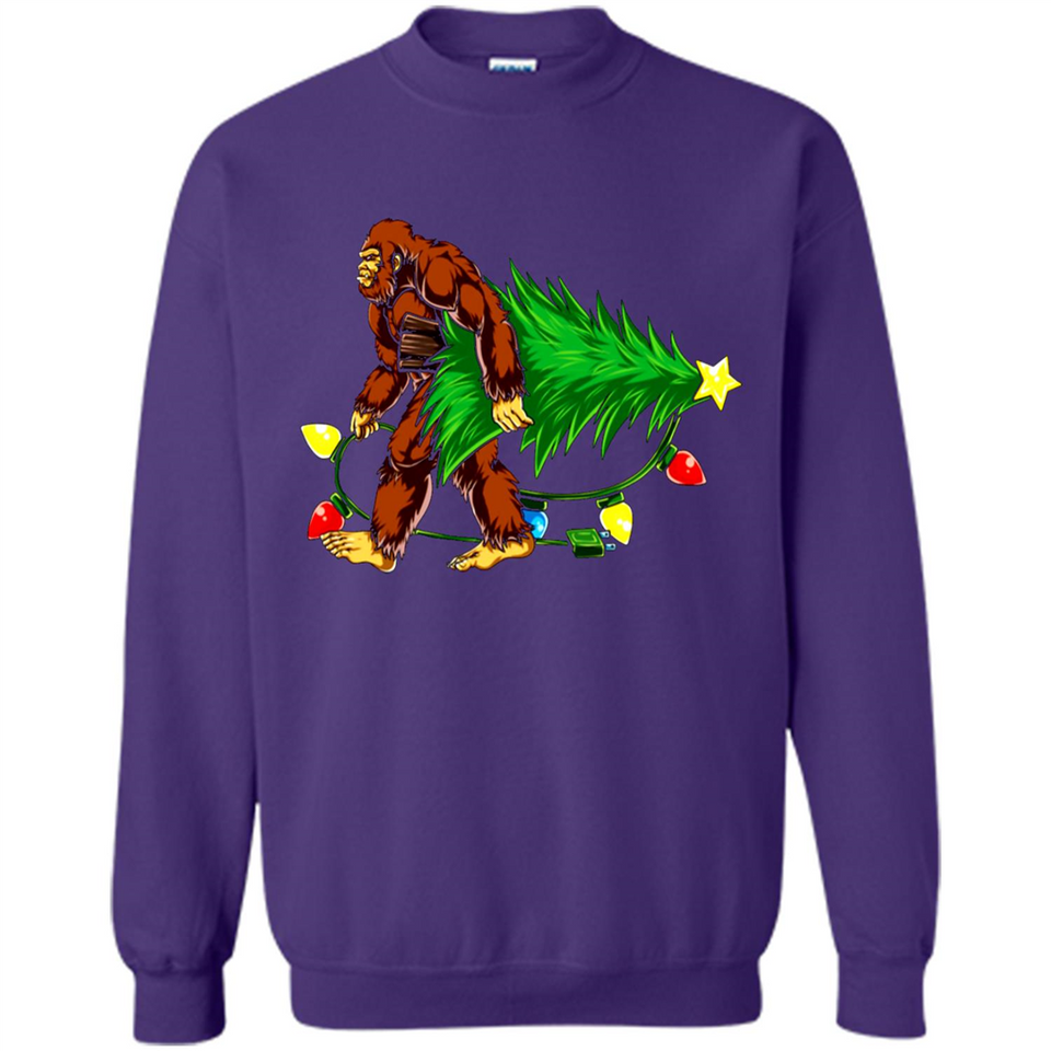 Hugging Christmas Tree Bigfoot PING PONG