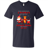 Never Underestimate A July Woman Watches Hallmark Movies Sweatshirt - Men's V-Neck