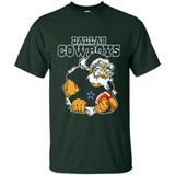 Grumpy Santa Claus Dallas Cowboys Football Team PINGPONG