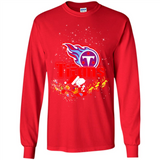 Snoopy Christmas Tennessee Titans - Long Sleeve T-Shirt