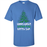 Looks Great Little Full Lotta Sap Funny Christmas Mug PINGPONG - Shirt