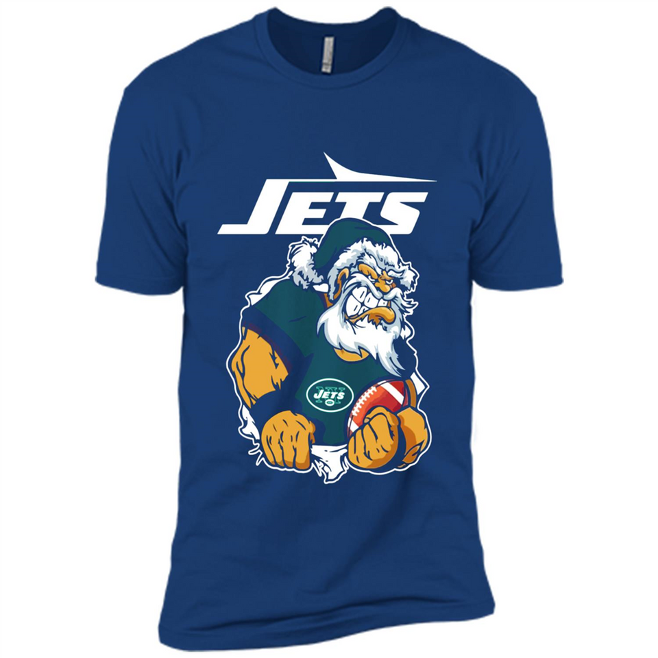 Grumpy Santa Claus Jets Football Team PINGPONG