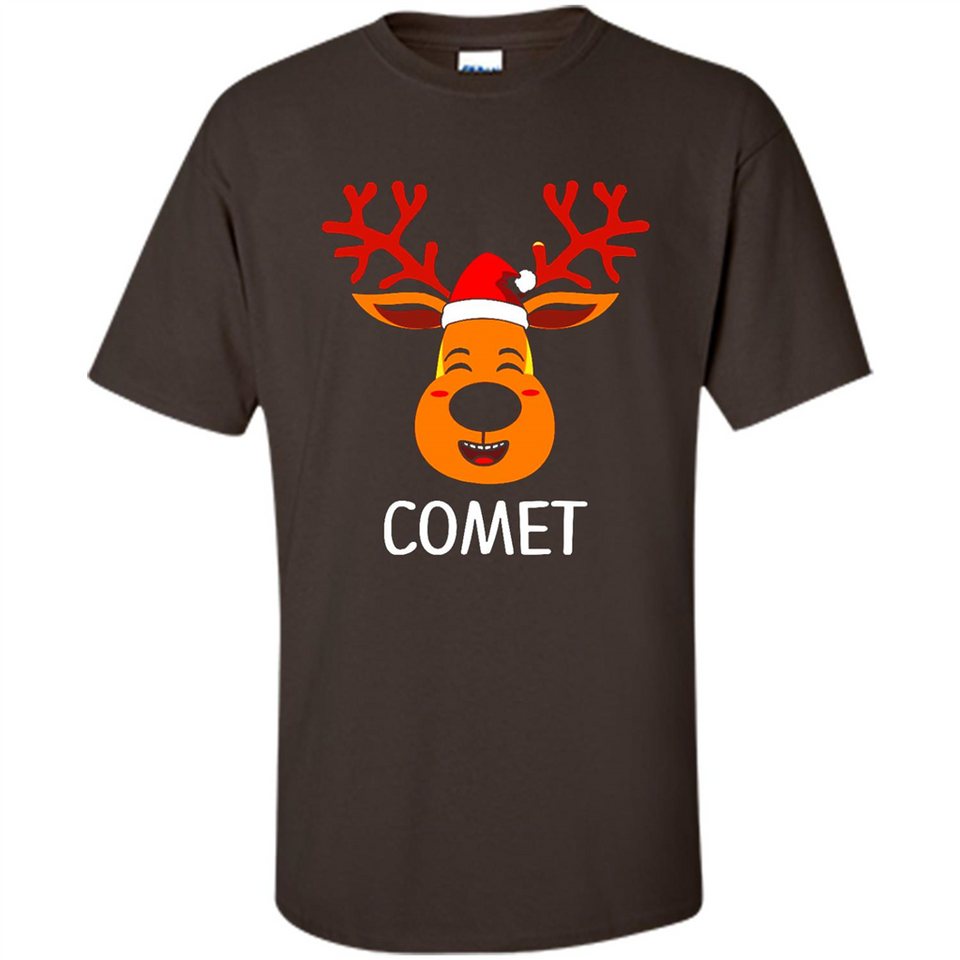 Comet Santa Claus Funny Xmas Holiday T-Shirt - Shirt