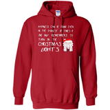 Christmas Ugly Sweater Christmas Lights - Hoodie