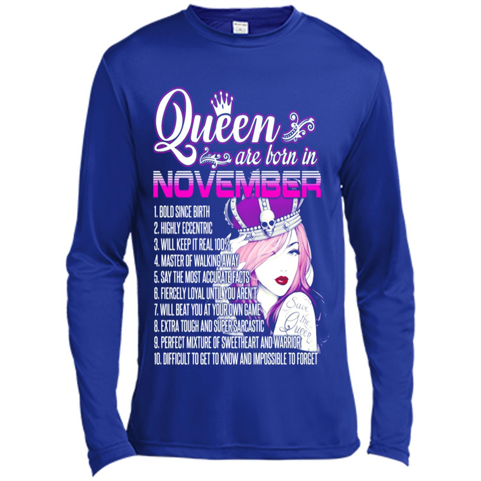 Queens Are Born In November Vintage Birthday