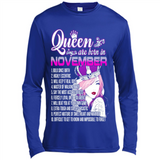 Queens Are Born In November Vintage Birthday