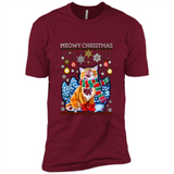 Meowy Christmas Ugly Funny Cats Lover PINGPONG