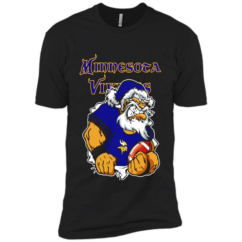 Grumpy Santa Claus Minnesota Vikings Football Team PINGPONG