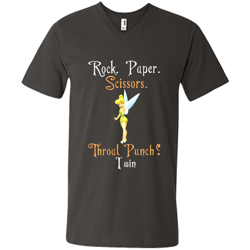 Tinker Bell Rock Paper Scissors Throat Punch I win PINGPONG
