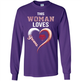This Woman love Browns NFL football team - Long Sleeve T-Shirt
