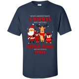 Never Underestimate An April Woman Watches Hallmark Movies Sweatshirt PINGPONG
