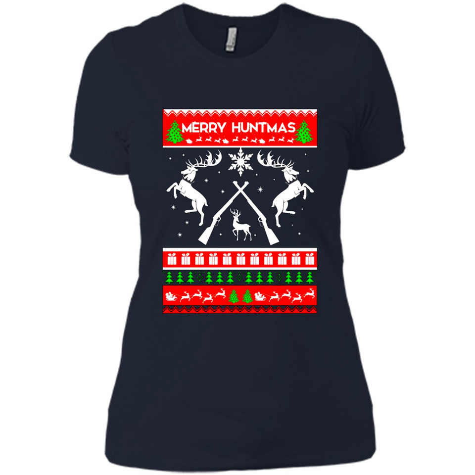 Merry Huntmas Ugly Christmas sweater PINGPONG