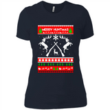 Merry Huntmas Ugly Christmas sweater PINGPONG