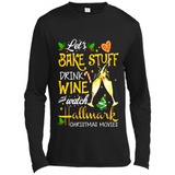 Let’s Bake Stuff Drink And Watch Hallmark Christmas Movies Sweatshirt PINGPONG